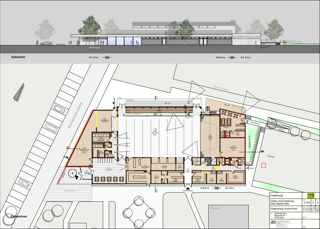 Bauer Elektroplanung Referenz Mehrzweckhalle